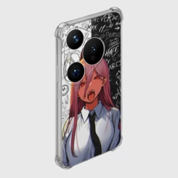 Чехол для Huawei Pura 70 Pro Человек бензопила: Пауэр демон - фото 2