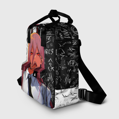 Женский рюкзак 3D Человек бензопила: Пауэр демон - фото 2