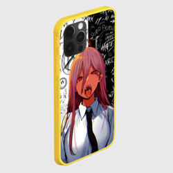 Чехол для iPhone 12 Pro Человек бензопила: Пауэр демон - фото 2