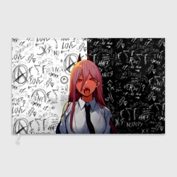 Флаг 3D Человек бензопила: Пауэр демон