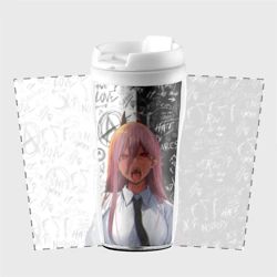 Термокружка-непроливайка Человек бензопила: Пауэр демон - фото 2