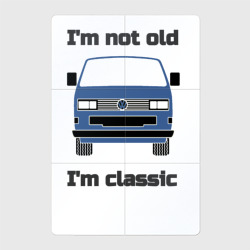 Volkswagen I'm not old I'm classic – Магнитный плакат 2Х3 с принтом купить