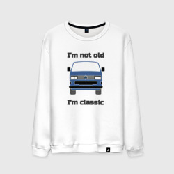 Мужской свитшот хлопок Volkswagen I'm not old I'm classic