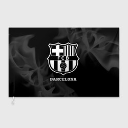 Флаг 3D Barcelona Sport на темном фоне