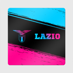 Магнит виниловый Квадрат Lazio Neon Gradient