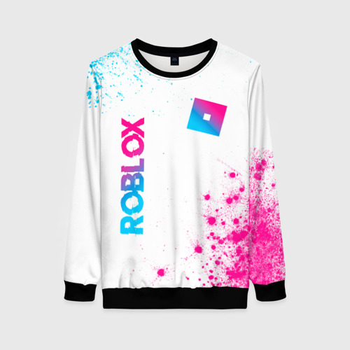 Женский свитшот 3D Roblox Neon Gradient FS, цвет 3D печать