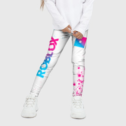 Детские леггинсы 3D Roblox Neon Gradient FS - фото 2