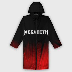 Мужской дождевик 3D Megadeth Red Plasma