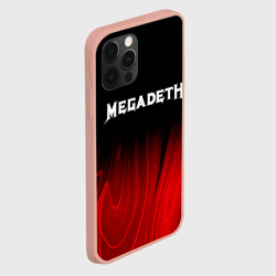 Чехол для iPhone 12 Pro Max Megadeth Red Plasma - фото 2