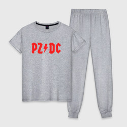 Женская пижама хлопок PZ/DC AC/DC