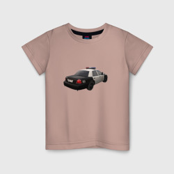 LAPD автомобиль – Детская футболка хлопок с принтом купить со скидкой в -20%