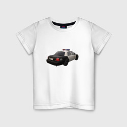 LAPD автомобиль – Детская футболка хлопок с принтом купить со скидкой в -20%