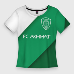 Женская футболка 3D Slim ФК Ахмат - город грозный