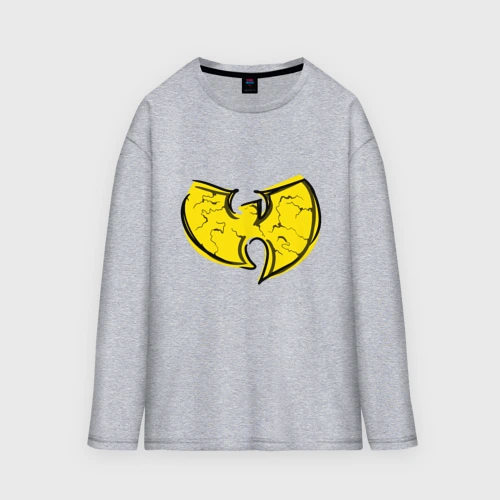 Мужской лонгслив oversize хлопок Style Wu-Tang