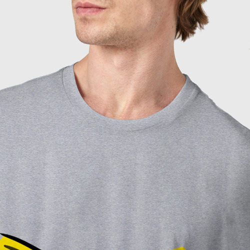 Мужская футболка хлопок Style Wu-Tang, цвет меланж - фото 6