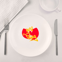 Набор: тарелка + кружка Wu-Tang Red - фото 2