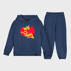 Детский костюм хлопок Oversize Wu-Tang Red