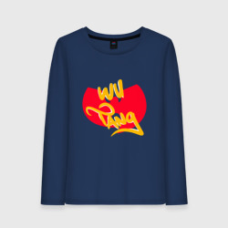 Женский лонгслив хлопок Wu-Tang Red