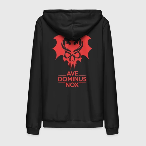 Мужская толстовка на молнии хлопок Ave Dominus Nox клич повелителей ночи