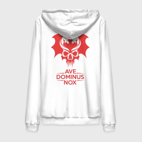 Мужская толстовка на молнии хлопок Ave Dominus Nox клич повелителей ночи