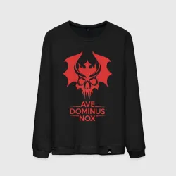 Мужской свитшот хлопок Ave Dominus Nox клич повелителей ночи