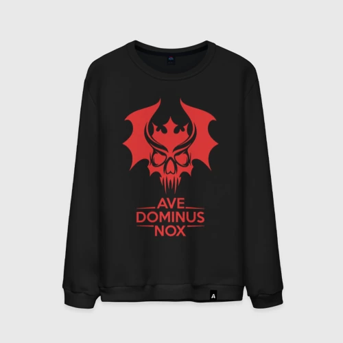 Мужской свитшот хлопок Ave Dominus Nox клич повелителей ночи