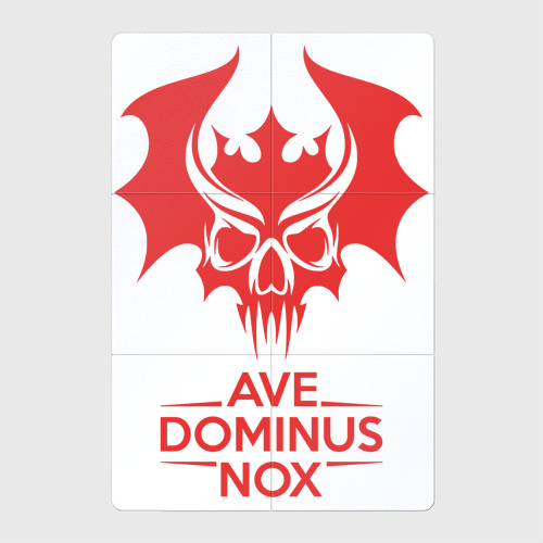 Магнитный плакат 2Х3 Ave Dominus Nox клич повелителей ночи