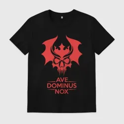 Мужская футболка хлопок Ave Dominus Nox клич повелителей ночи