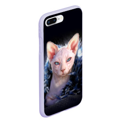 Чехол для iPhone 7Plus/8 Plus матовый Кошка сфинкс - фото 2