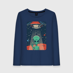 Женский лонгслив хлопок Mars Alien