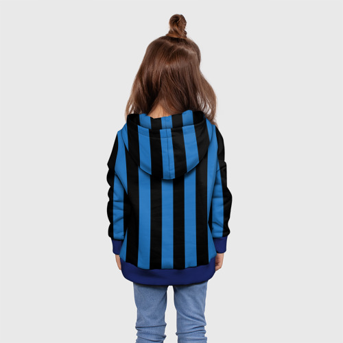 Детская толстовка 3D ФК Аталанта, цвет синий - фото 5