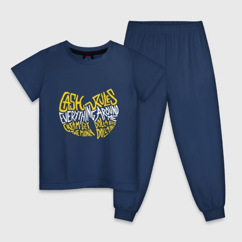 Детская пижама хлопок Cream Wu-Tang