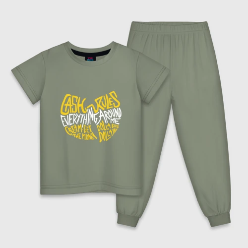 Детская пижама хлопок Cream Wu-Tang