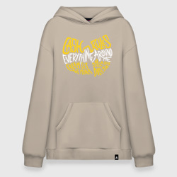 Худи SuperOversize хлопок Cream Wu-Tang