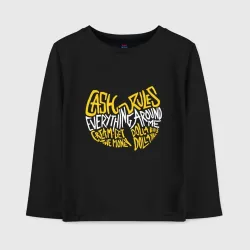 Детский лонгслив хлопок Cream Wu-Tang