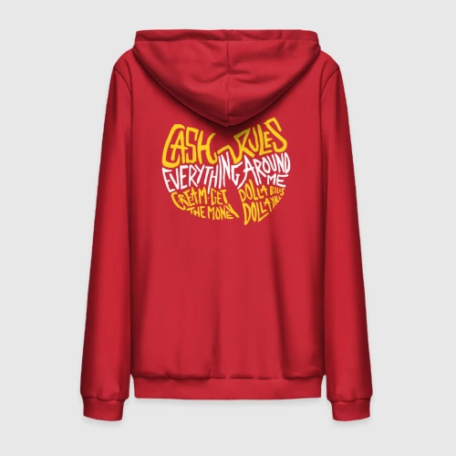 Мужская толстовка на молнии хлопок Cream Wu-Tang
