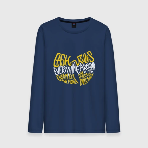 Мужской лонгслив хлопок Cream Wu-Tang