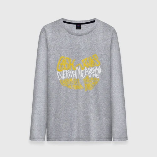 Мужской лонгслив хлопок Cream Wu-Tang
