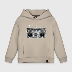 Детское худи Oversize хлопок Wu-Tang Boombox