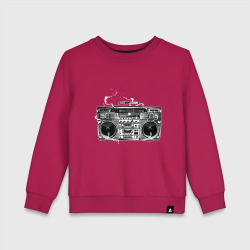Детский свитшот хлопок Wu-Tang Boombox