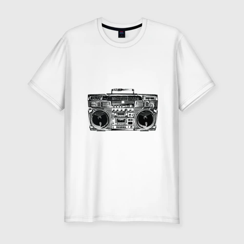 Мужская футболка хлопок Slim Wu-Tang Boombox