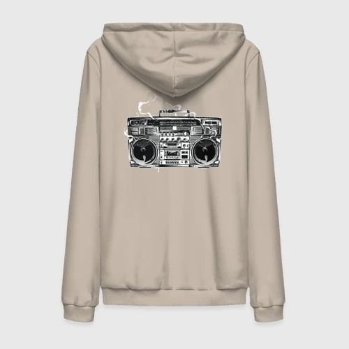 Мужская толстовка на молнии хлопок Wu-Tang Boombox