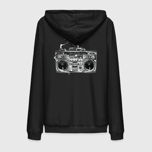 Мужская толстовка на молнии хлопок Wu-Tang Boombox
