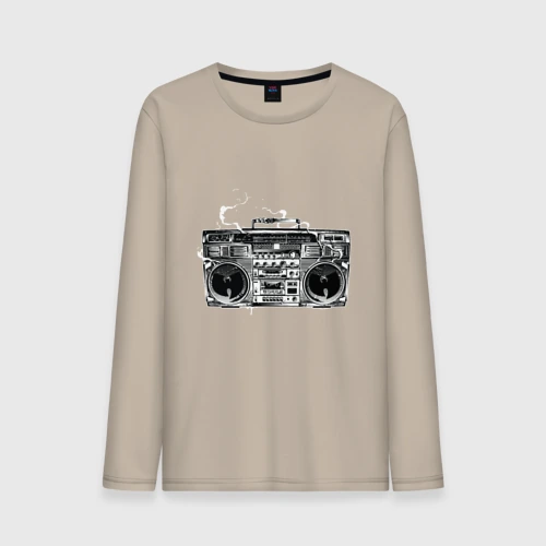 Мужской лонгслив хлопок Wu-Tang Boombox