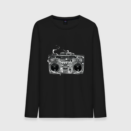 Мужской лонгслив хлопок Wu-Tang Boombox