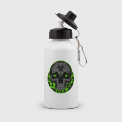 Бутылка спортивная Skull toxic