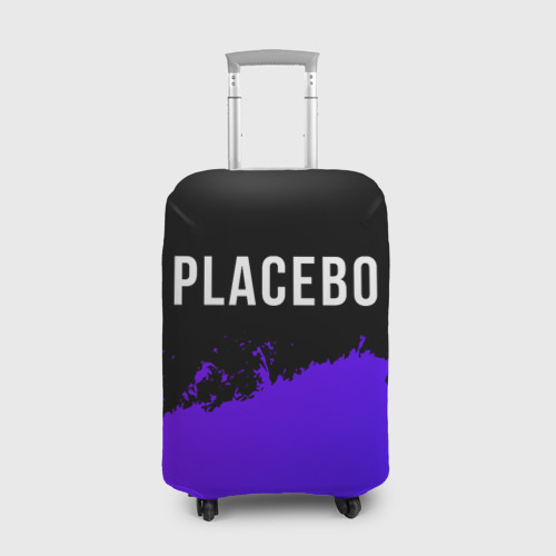 Чехол для чемодана 3D Placebo Purple Grunge