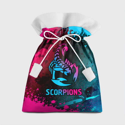 Подарочный 3D мешок Scorpions Neon Gradient