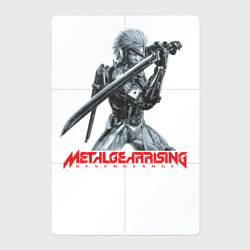 Магнитный плакат 2Х3 Райден из Metal Gear Rising с мечом