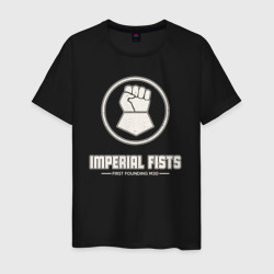 Мужская футболка хлопок Имперские кулаки лого винтаж